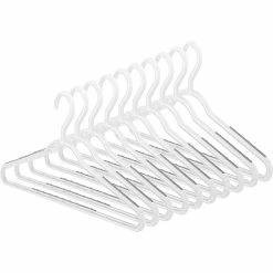Budget 👏 Whitmor Set Of 10 Slim Sure Grip Hangers 🔔