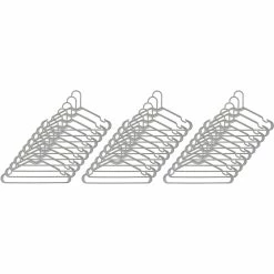 New 🎁 Whitmor Set Of 30 Tubular Plastic Hangers ⌛