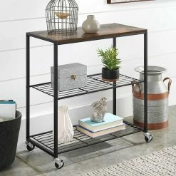 Budget ⌛ Whitmor Modern Industrial Three Tier Shelf 🌟
