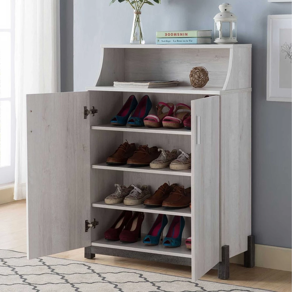 Top 10 โจ Furniture Of America Kieran ๐ Shoe Cabinet ๐งจ