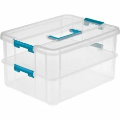 Best deal 🔔 Sterilite Stack And Carry 2 Layer Handle Box ⌛