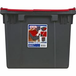 Flash Sale 😉 Sterilite Hinged Lid Industrial Tote 12 Gal. 🧨