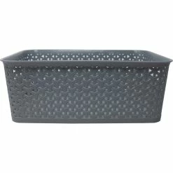 Brand new 🧨 Blue Harbor 13 X 11 X 5 Cross Weave Plastic Tote 💯