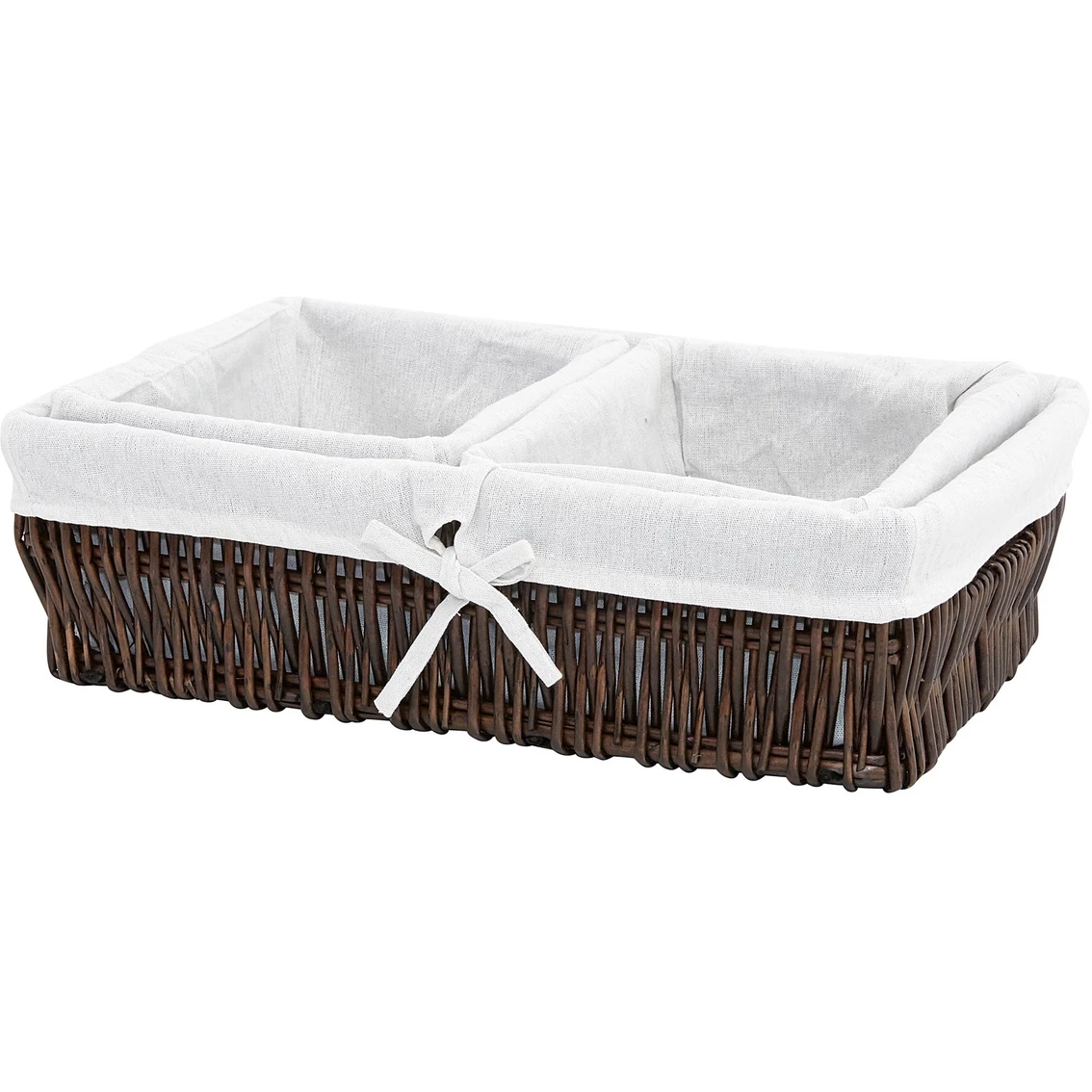 Coupon 🥰 Baum Essex Vertical Willow Baskets With Removable Washable Liners Set Of 3 ⭐
