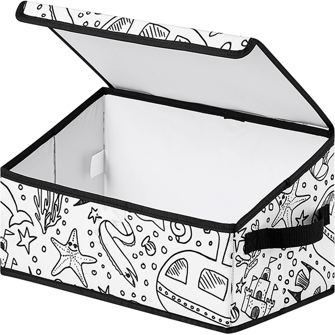Flash Sale ๐ Baum Essex Kid's Klub Coloring Angled Storage Bin, Under The Sea ๐ - Image 3
