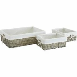 Budget 🥰 Baum Essex Christina Sweater And Shelf Binded Maize Bins Set Of 3 🛒