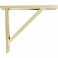Best Sale ⭐ InPlace Potomac Unfinished Shelf Bracket 😀