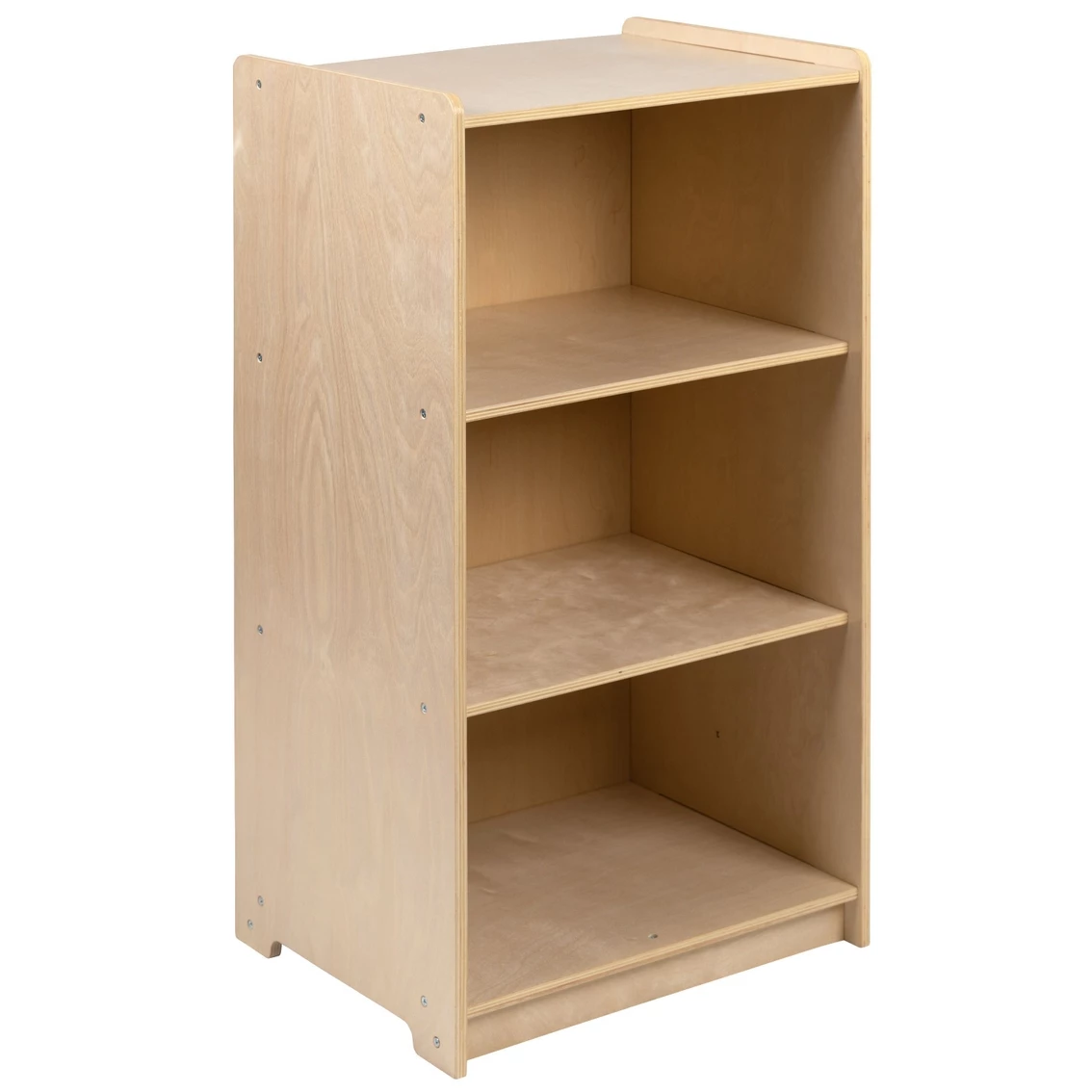 New 😍 Flash Furniture Wooden School Classroom Storage Cabinet/Bookshelf For Commercial Or Home Use - Safe, Kid Friendly Design (Natural) 🎉 - Image 3