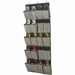 Deals 🔔 Simplify 20 Pocket 👟 Shoe Organizer 🎁