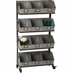 Cheapest 🤩 Evergreen Large 12 Bin Storage And Display Rack 👍