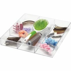 Discount ✔️ Whitmor 6 Section Clear Drawer Organizer 🛒