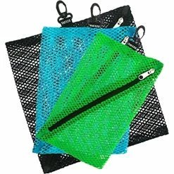 Best Pirce 💯 IdeaStream Console Mesh Storage Zipper Bags 3 Ct. 👏