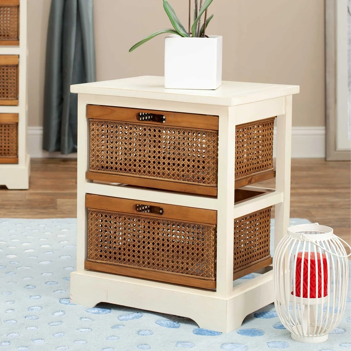 Promo ๐งจ Safavieh Jackson 2 Drawer Storage Unit ๐ฅฐ - Image 4