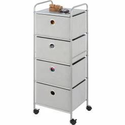 Flash Sale 🤩 Whitmor 4 Drawer Storage Cart ⭐
