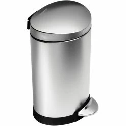 Best Sale 😉 Simplehuman Semi-Round Trash Can ⌛