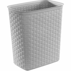Budget 🧨 Sterilite 5.8 Gallon Weave Wastebasket 🎉