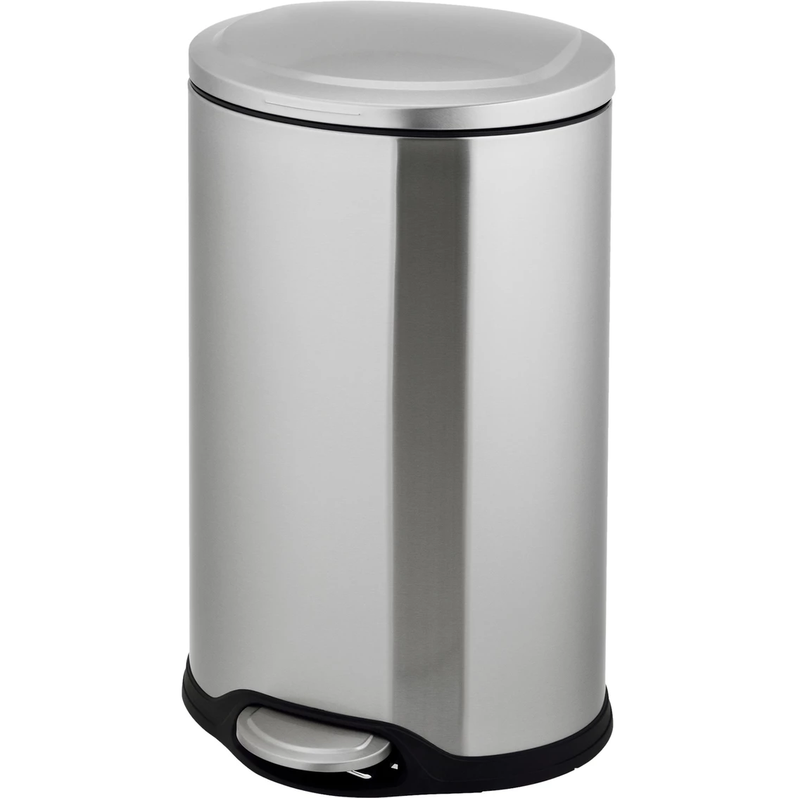 Cheap ๐ Simply Perfect Stainless Steel Oval Trash Bin With Lid, 40L ๐