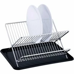 Wholesale 🔔 Real Home Innovations Folding Dish Rack With Drainboard ⌛
