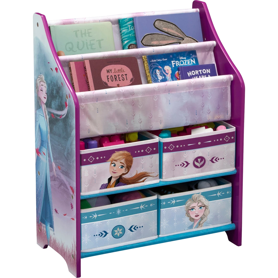 Cheapest ???? Delta Children Disney Frozen II Toy And Book Organizer ✔️