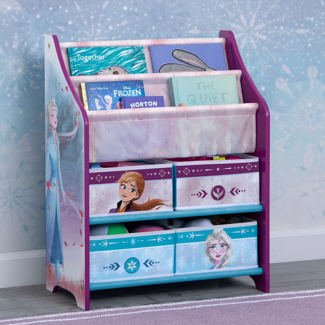 Cheapest ???? Delta Children Disney Frozen II Toy And Book Organizer ✔️ - Image 9