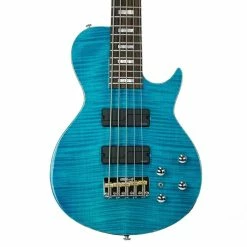 Best reviews of 😍 Sawtooth Americana Heritage Series Cali Blue Flame 24 Fret 5-String Electric Bass Guitar W Fishman Fluence Pickups And Padded Gig Bag 🤩