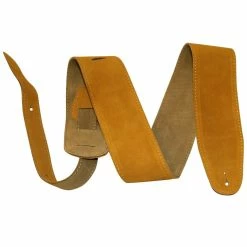 Budget 🥰 ChromaCast Honey Suede Guitar Strap 🛒