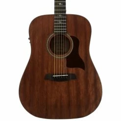 Promo ❤️ Sawtooth Mahogany Series Left-Handed Solid Mahogany Top Acoustic-Electric Dreadnought Guitar 🧨