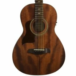 Outlet 👏 Sawtooth Mahogany Series Parlor Acoustic Electric Guitar With Mahogany Back And Sides 👏
