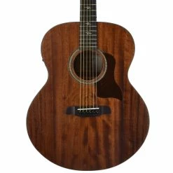 Deals 😉 Sawtooth Mahogany Series Jumbo Acoustic Electric Guitar With Mahogany Back And Sides 😉
