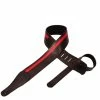 Best reviews of ✨ ChromaCast Speed Series Leather Racing Stripe Guitar Strap, Black With Red 💯
